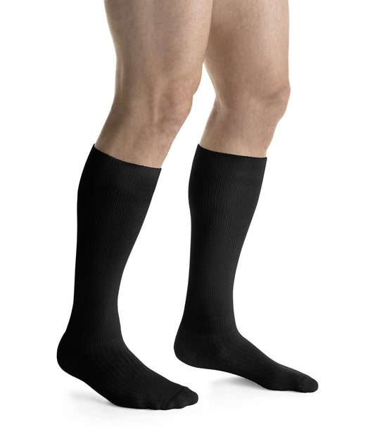 JOBST - 110484 Activewear Compression Socks, 15-20 mmHg, Knee High, Medium, Black