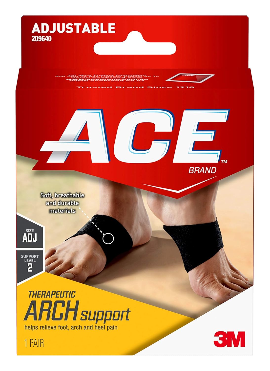 ACE Arch Support 209640 Adjustable Shipper Unit