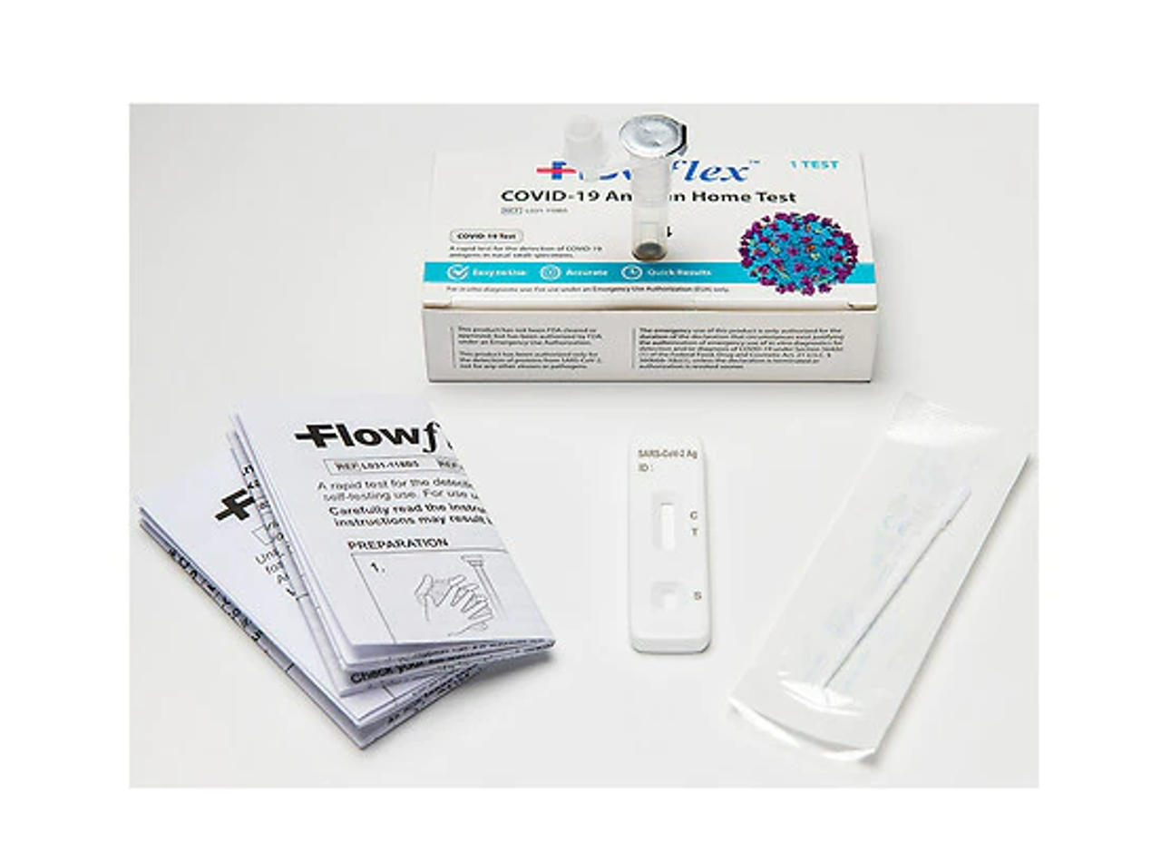 Flowflex Covid 19 Rapid Antigen Home Test Non Returnable BRW Health   ACOL031118B5  47444 