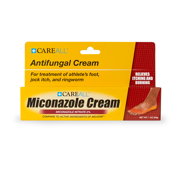 careall miconazole nitrate 2 antifungal cream 1.0 oz