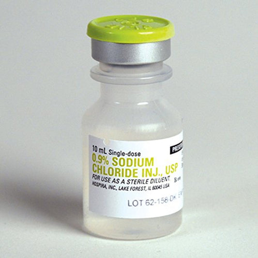 Sodium Chloride Injectable 0.9%, 10mL - Preservative Free