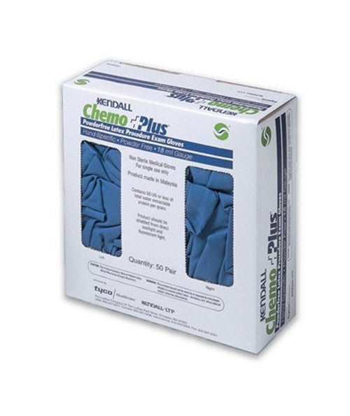 Chemoplus™ Latex Gloves, Small, 18 Mil